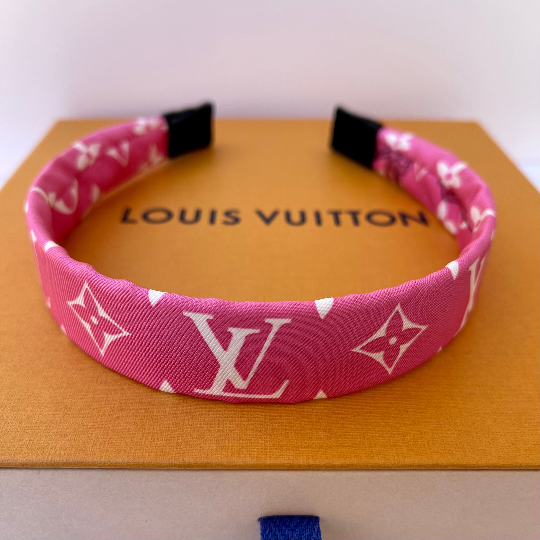 Louis Vuitton, Accessories, Louis Vuitton Headband Repurposed Authentic Lv  Shawl