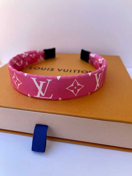 Upcycled Louis Vuitton Headband – Sari Rehab
